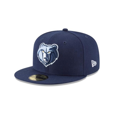 Memphis Grizzlies Gorra | New Era NBA Wool Standard 59fifty Fitted Cap Mexico - Azules